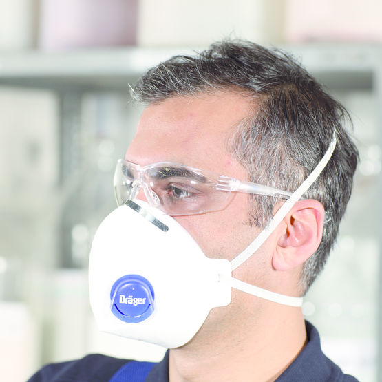 Demi-masque antiparticule en tissu haute technologie | X-plore 1500