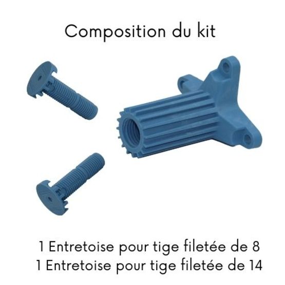 Déport universel de charges moyennes ou lourdes à rupture de pont thermique ISODEPORT RT+