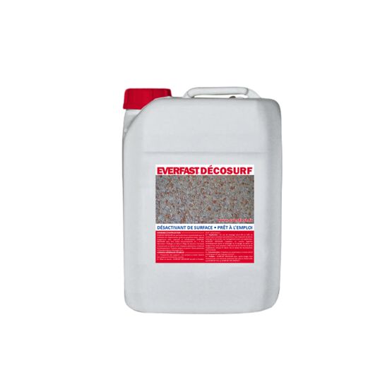  Désactivant de surface des dallages en béton | EVERFAST DÉCOSURF - EVERFAST
