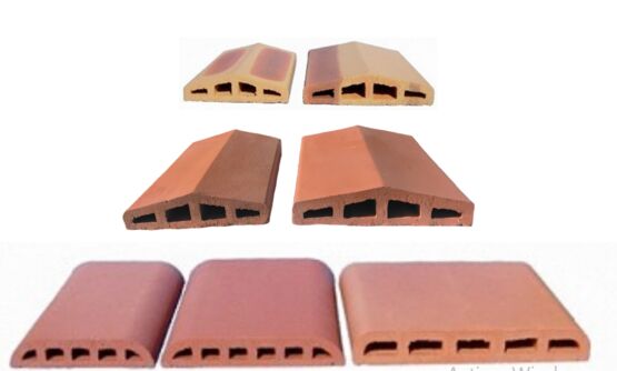  Dessus de murs plat ou penté | DESSUS PENTE/ PLAT  - TERRES CUITES D'OCCITANIE