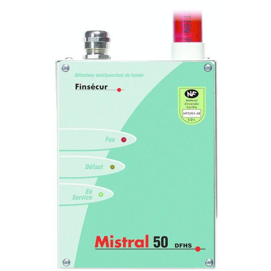 Détecteur de fumées laser pour surfaces jusqu&#039;à 1 600 m² | Mistral