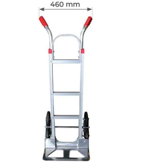 Diable aluminuim 3 roues monte-escalier 150kg - NORMEQUIP