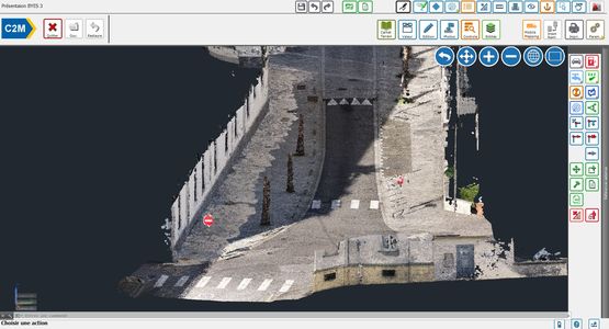 Digitalisation de nuage de points | Cloud2Map - Logiciel de rendu 3D