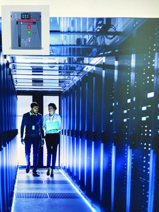  Disjoncteur ouvert avec capteurs et analyse prédictive sur infrastructure critique | Emax 3 - Disjoncteurs de branchement