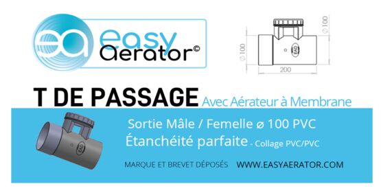 Dispositif aérateur pour WC | Easy Aerator - produit présenté par GEBENOV
