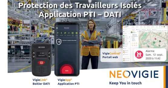 Dispositif d&#039;alarme PTI | VigieApp®