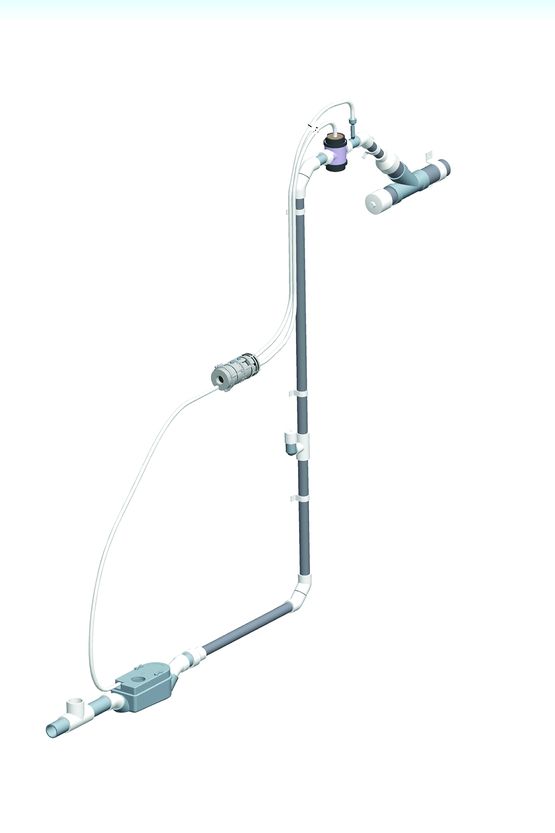  Dispositif de relevage des condensats pour la grande distribution | Solutions Evac en supermarchés - Pompes de relevage vortex