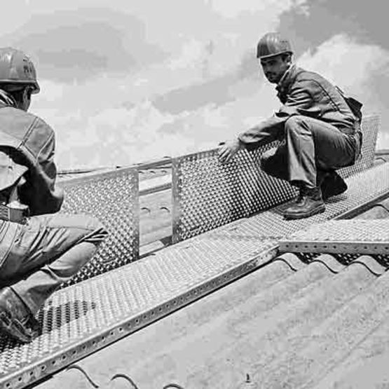  Dispositif haute sécurité de circulation sur toitures fragiles | Couvrazed - MEISER