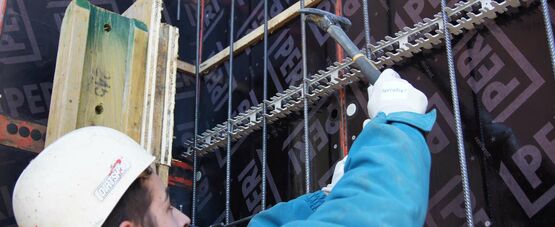 Distanceurs d&#039;armature | ferrofix paroi - produit présenté par PROFILSAGER AG