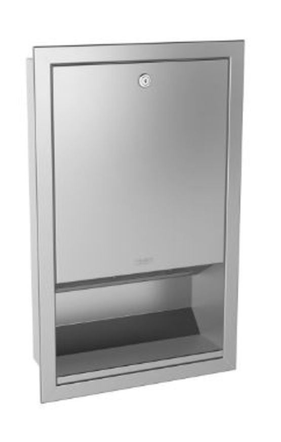 Distributeur de serviettes en papier en finition satinée RODAN | RODX600E - KWC AUSTRIA GMBH