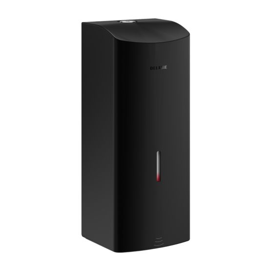  Distributeur électronique de savon liquide mural, 1 litre | Réf. 512066BK - DELABIE