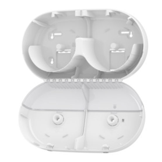  Double distributeur à grande capacité | Tork SmartOne Distributeur Mini Twin pour Papier Toilette Rouleau - SCA HYGIENE PRODUCTS - TORK