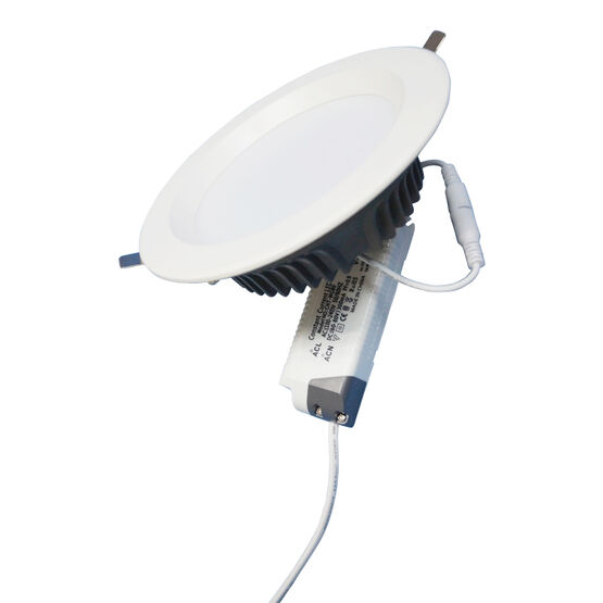  Downlight LED encastrable | SDL09W-230V-4KD1 série DL1 à intensité variable - Spots encastrés
