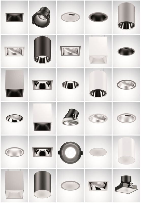 Downlights polyvalents entièrement configurables | Sonnos LED - produit présenté par TRILUX