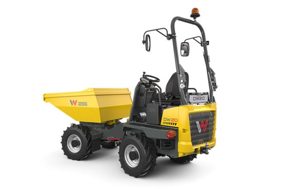 Dumper sur pneus à moteur en vente ou en location | 2 T - produit présenté par AURAMA