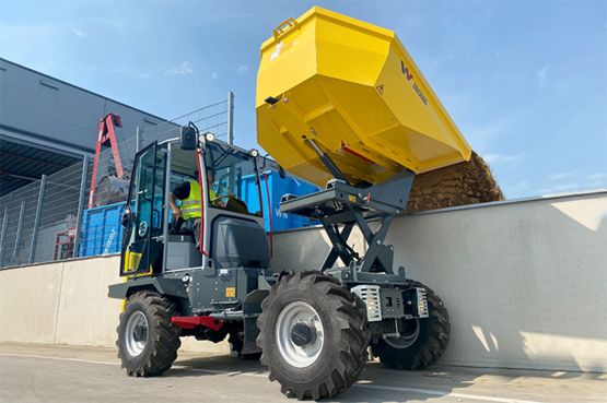  Dumper sur pneus à moteur en vente ou en location | 3 T - AURAMA