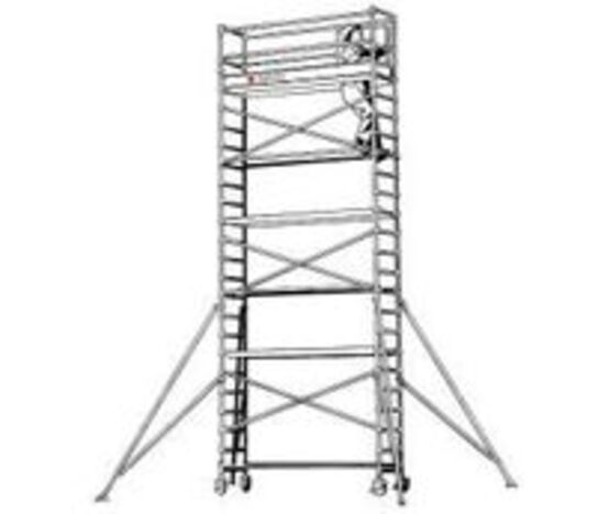  Échafaudage simple largeur | Coffralu 300 en aluminium serti à froid - COFFRALU GROUPE
