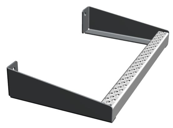  Echelon à fixer acier galvanisé ou Inox 316L pour accès en milieux restreints | CR12006 et CR14006 - ANOXA