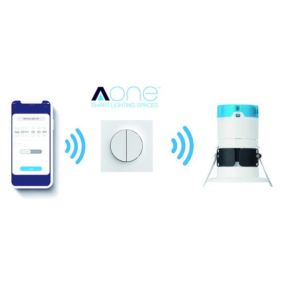 Eclairage connecté piloté via Zigbee ou Bluetooth | Aone Bluetooth 