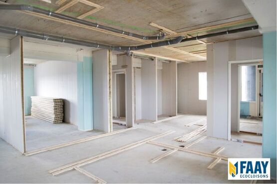 Ecocloison modulaire épaisseur 70 mm | VP70 Faay - produit présenté par FAAY