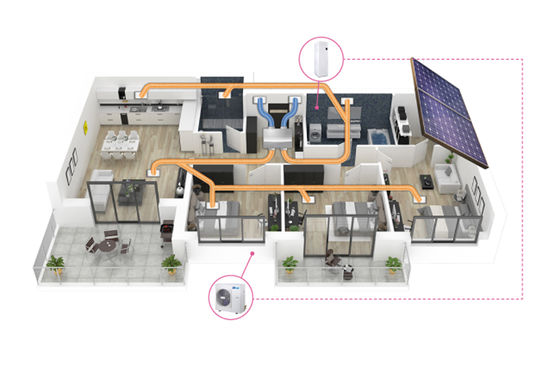  Ecosystème de régulation des consommations d&#039;énergie dans la maison | Ma Maison Hybride - AIRWELL