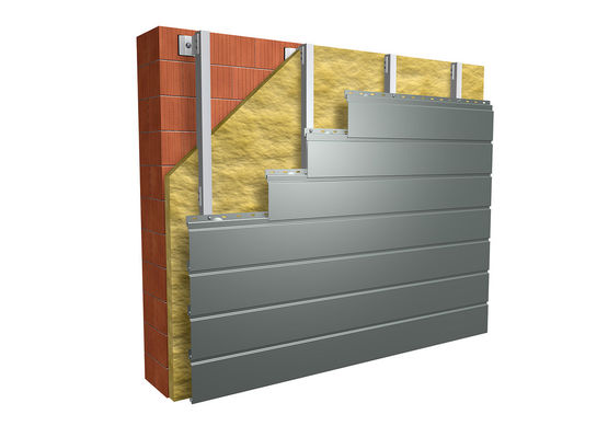 Elément de façade en aluminium à plis irrégulier | Siding X - produit présenté par PREFA FRANCE