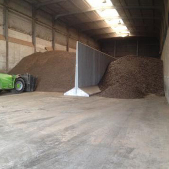  Elément en béton pour stockage couvert de céréales ou autres produits agroalimentaires | T Céréales - Mur de soutènement et ouvrage cadre