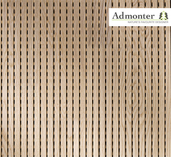 Eléments de revêtement de plafond suspendu | ACOUSTIC linear - produit présenté par ADMONTER HOLZINDUSTRIE AG