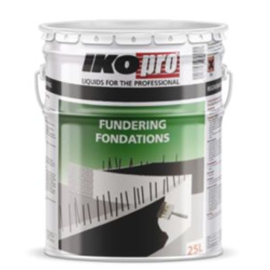 IKO PRO FONDATION : Emulsion de bitume liquide pour protection de  maçonneries et surfaces métalliques – Batiproduits