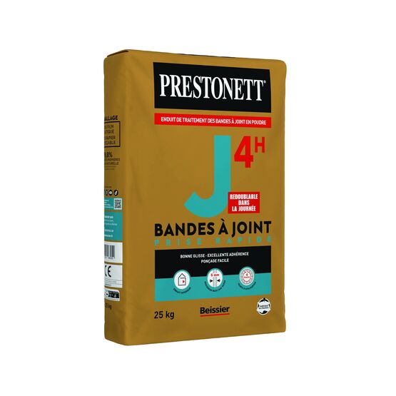 Enduit à prise rapide pour bandes à joint | Prestonett J4H - BEISSIER