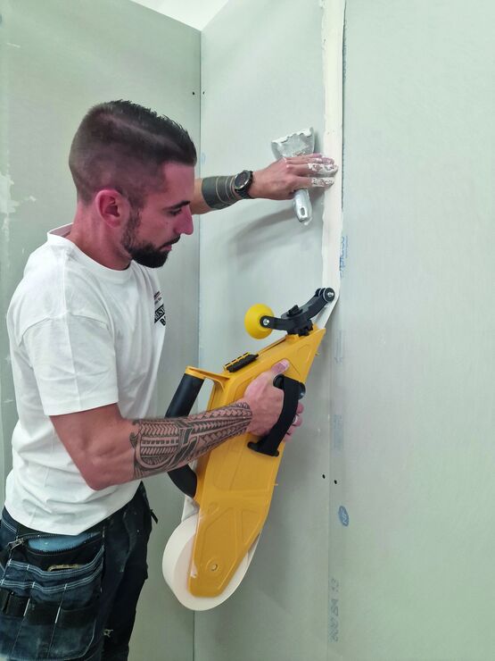  Enduit allégé pour lissage des fonds et traitement des bandes à joint | Bagar Airliss J Light - BEISSIER