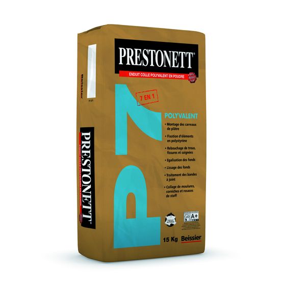 Enduit colle polyvalent pour plaquiste | Prestonett P7