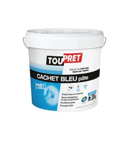  Enduit de finition adhérant pour supports neufs ou anciens | Toupret Surfaceur Pâte - Enduits et produits pour préparation des fonds