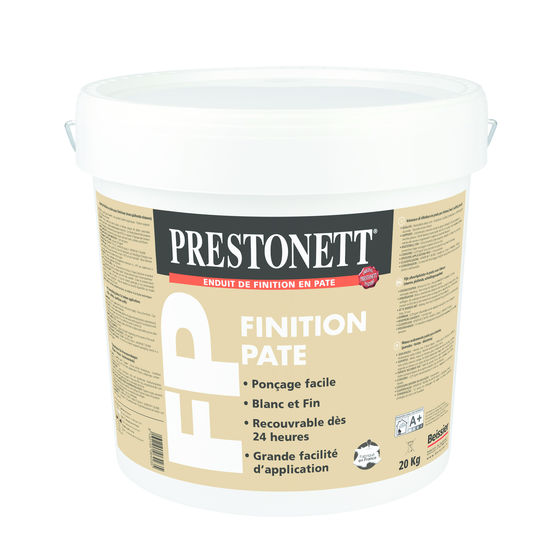 Enduit de finition en pâte pour neuf ou rénovation | Prestonett FP - Finition Pâte