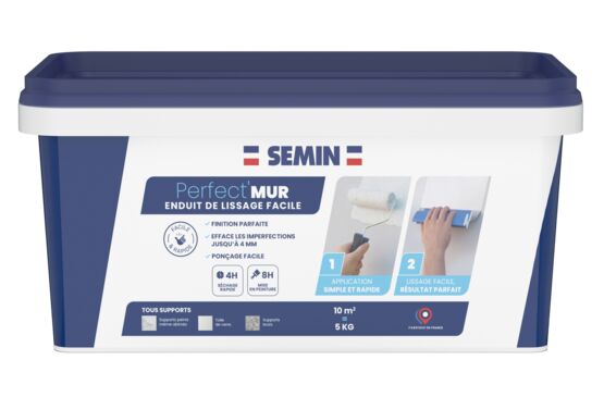  Enduit de lissage | Perfect'mur  - SEMIN