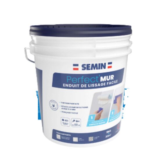 Enduit de lissage | Perfect'mur  - produit présenté par SEMIN