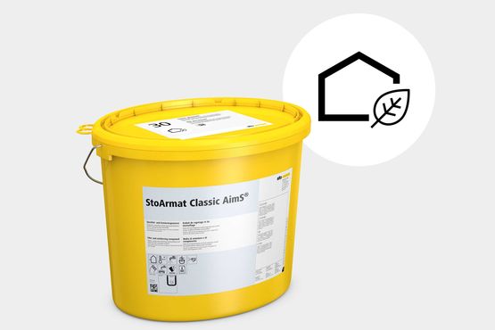  Enduit de marouflage ou sous-enduit à base d&#039;huile de pin pour  ITE | StoArmat Classic AimS  - STO