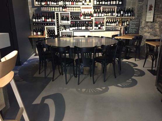 Enduit décoratif pour sol intérieur et extérieur effet dalle quartz | UNIKOQUARTZ® - produit présenté par DMRCONCEPT - ATELIER DES MATIÈRES