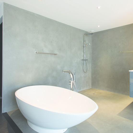  Enduit minéral décoratif à effet béton ciré Rouviere Collection - Enduits décoratifs