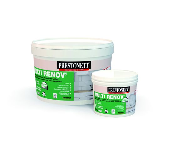  Enduit pâte multi-usage pour rénovation intérieure et extérieure | Prestonett Multi Renov&#039; - BEISSIER