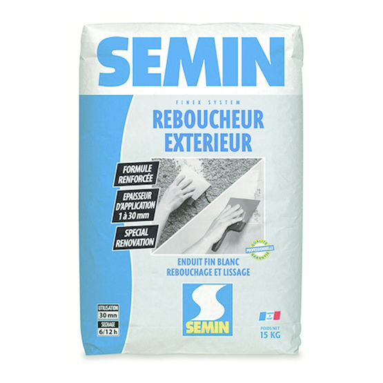 Enduit De Lissage Exterieur Blanc