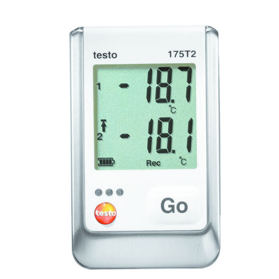 Enregistreur de température et d&#039;humidité à carte SD | Testo 175