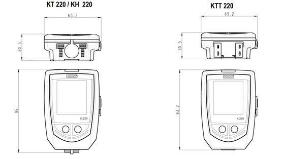  Enregistreurs de température et d’humidité | Kiostock KT 220 / KH 220 / KTT 220    - Appareils de contrôle, mesure et inspection