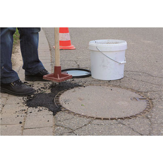  Enrobé à froid prêt à l&#039;emploi en rouge ou noir | Enrobé - Enrobés bitumineux