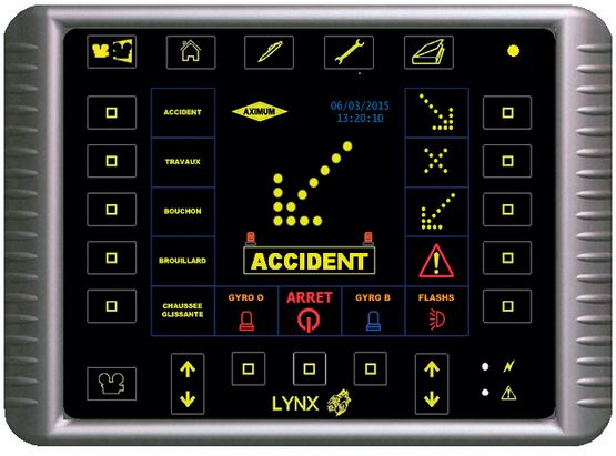  Ensemble de signalisation lumineuse embarquée | SIRIUS FLU-D - AXIMUM