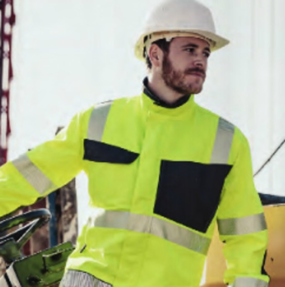 Ensemble vestes et pantalon haute visibilité pour les travaux en extérieur | Fluo Advanced Haute Visibilité