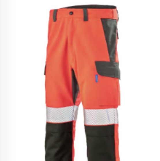  Ensemble vestes et pantalon haute visibilité pour les travaux en extérieur | Fluo Advanced Haute Visibilité - Vêtements de protection
