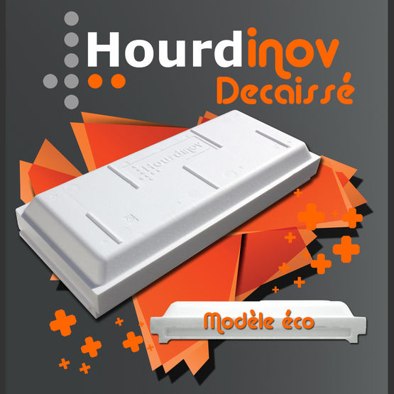 Entrevous de coffrage | Hourdinov décaissé - Entrevous