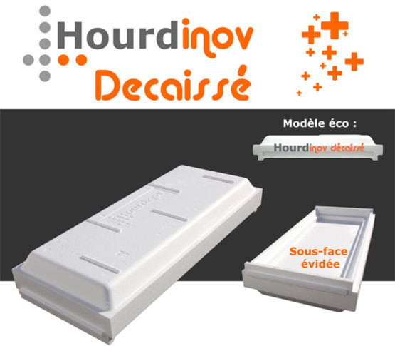 Entrevous de coffrage | Hourdinov décaissé - ISOLTOP