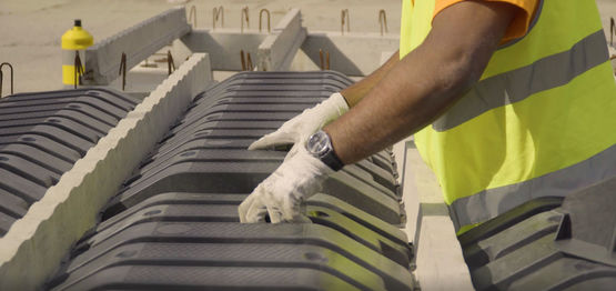 Entrevous léger en plastique recyclé | RECTOPLAST VS - produit présenté par RECTOR